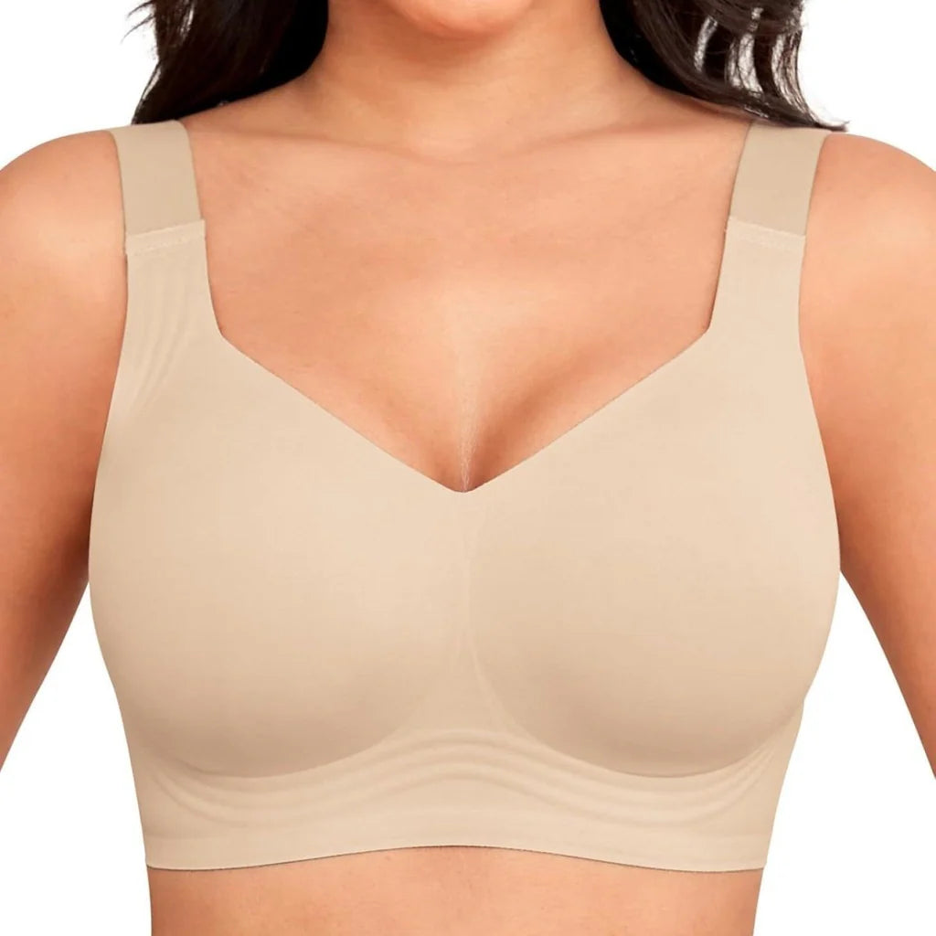 Seamless Full Coverage Push Up No Underwire Jelly Bras