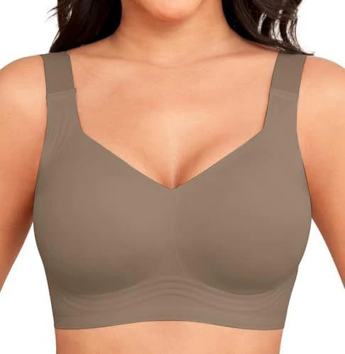 Seamless Full Coverage Push Up No Underwire Jelly Bras