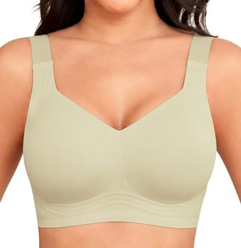 Seamless Full Coverage Push Up No Underwire Jelly Bras