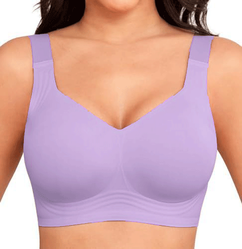 Seamless Full Coverage Push Up No Underwire Jelly Bras