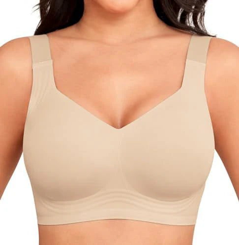 Seamless Full Coverage Push Up No Underwire Jelly Bras